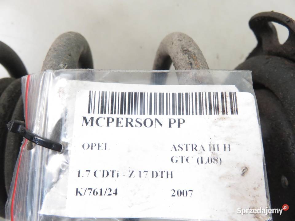 MCPERSON PRAWY PRZEDNI OPEL ASTRA III H GTC 17
