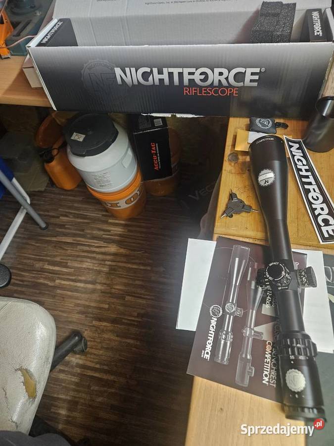 Luneta Nightforce Competition 1555x52 FCR1 Sporty strzeleckie i myślistwo śląskie Tychy