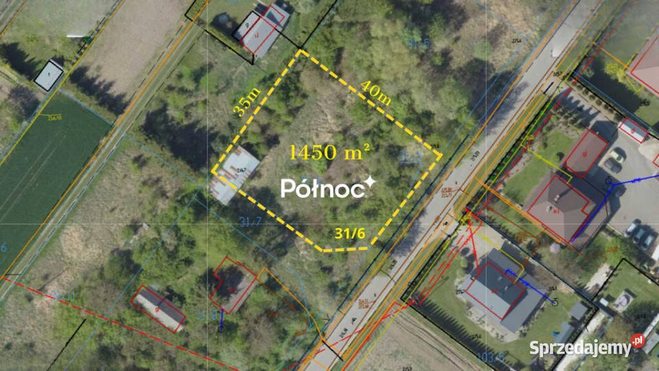 14 arowe działki budowlane Mokre Obrzeża