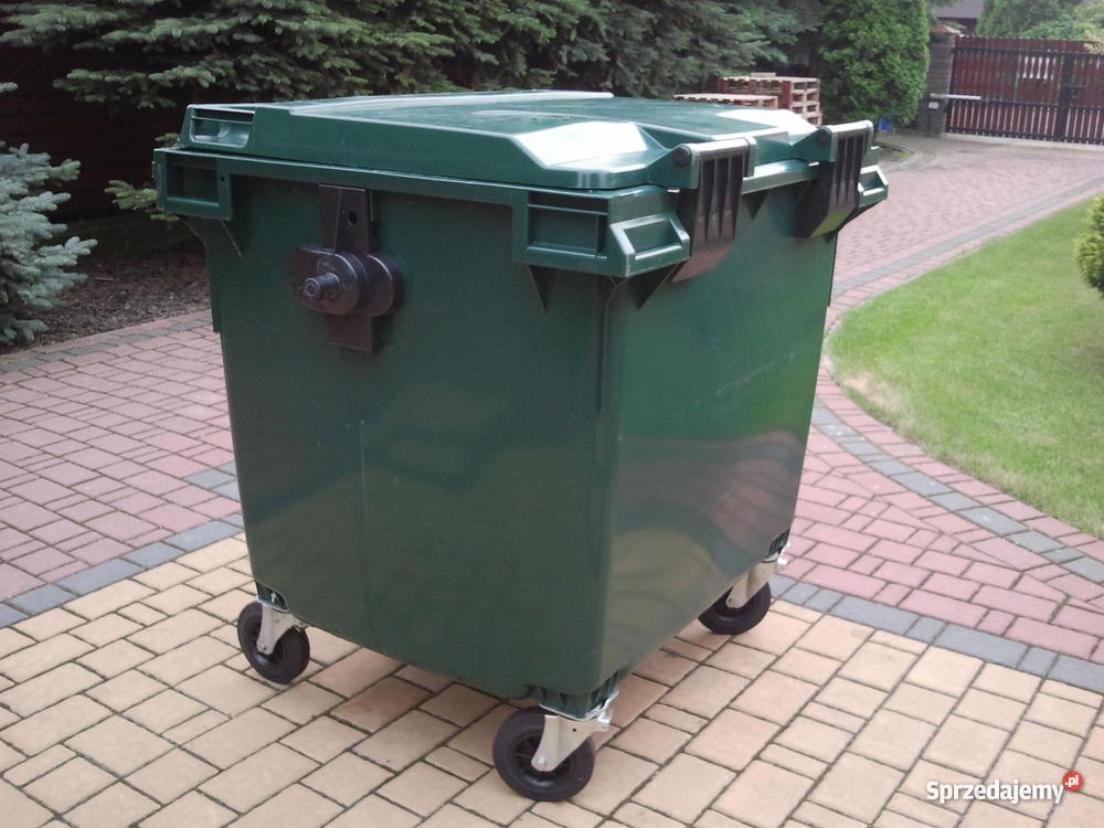 Pojemnik na odpady śmieci Kontener 1100L WEBER Płochocin