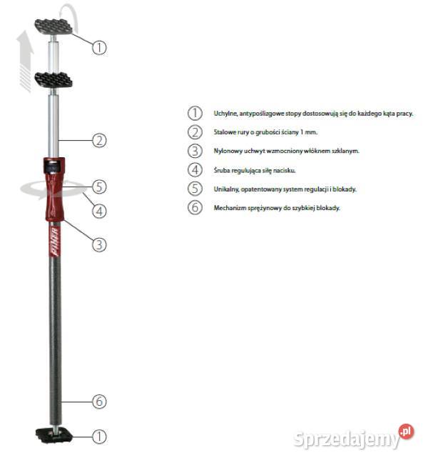 Multipodpora teleskopowa P4 200375 udźwig Biznes i Przemysł Stalowa Wola sprzedam
