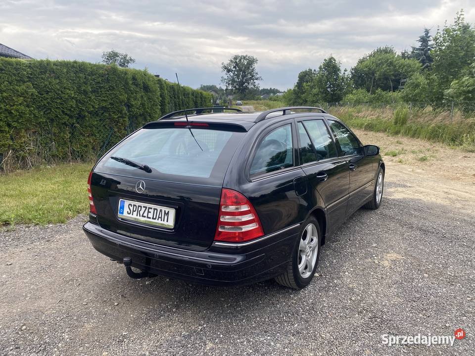 Mercedes C230 2007R 25B V6GAZ ŁADNY StanBDB nieuszkodzony Zamość