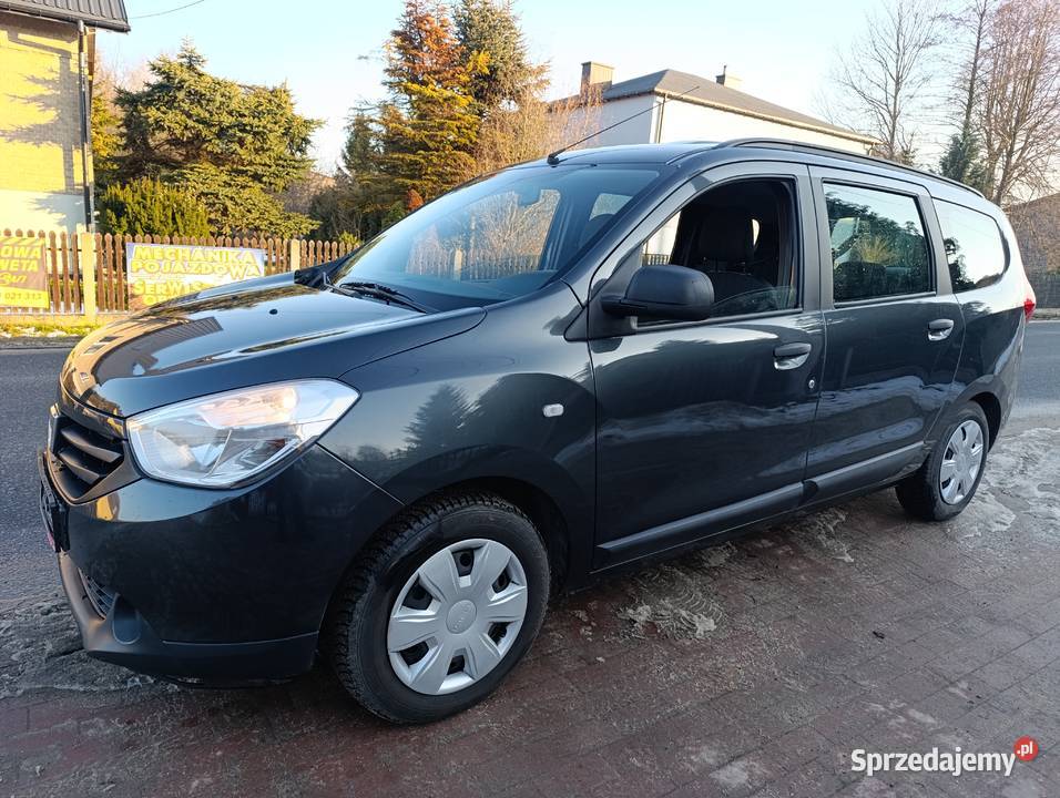 Dacia Lodgy 16 benzyna 2013r udok przebieg śląskie Lgota-Mokrzesz