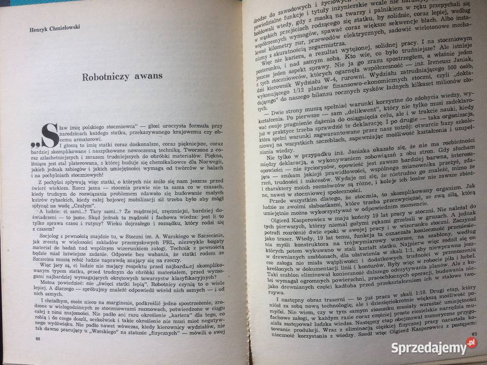 3413 Tu Pracuję Tu Żyję Szczecin Antykwariat