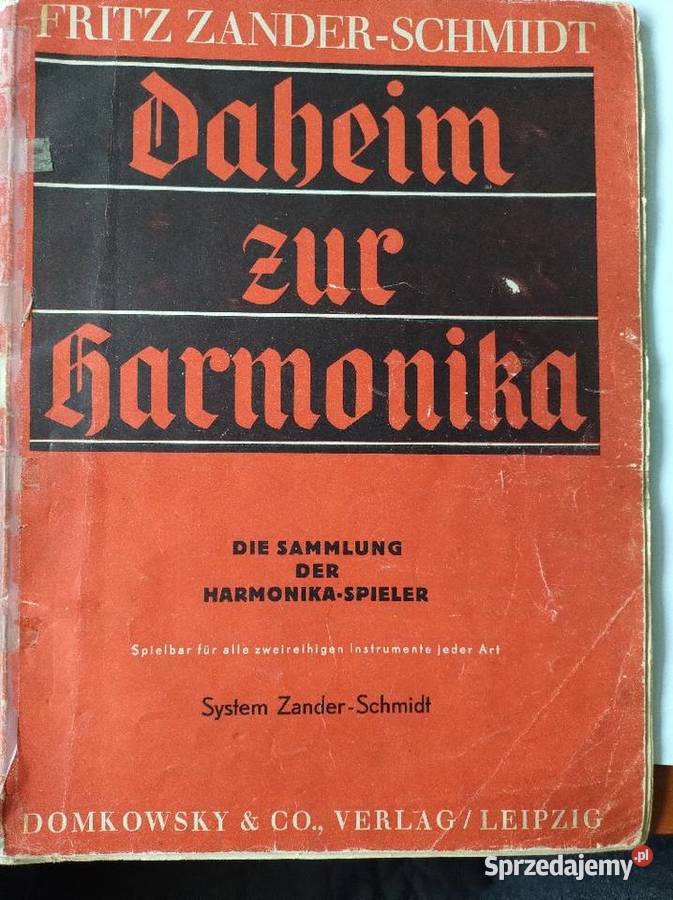 Stare nuty gra na harmonijce Nauka gry na instrumentach śląskie Żory