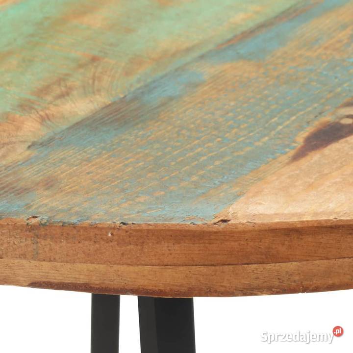 vidaXL Stół jadalniany 80 lite drewno odzyskane mazowieckie Warszawa