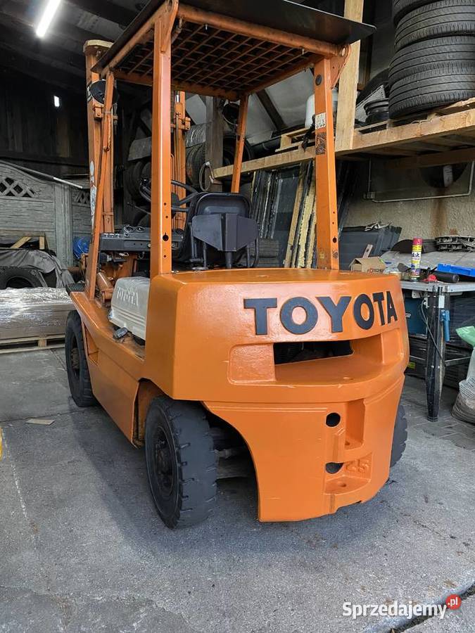 Wózek widłowy Toyota 024fd25 Toyota dolnośląskie Lwówek Śląski
