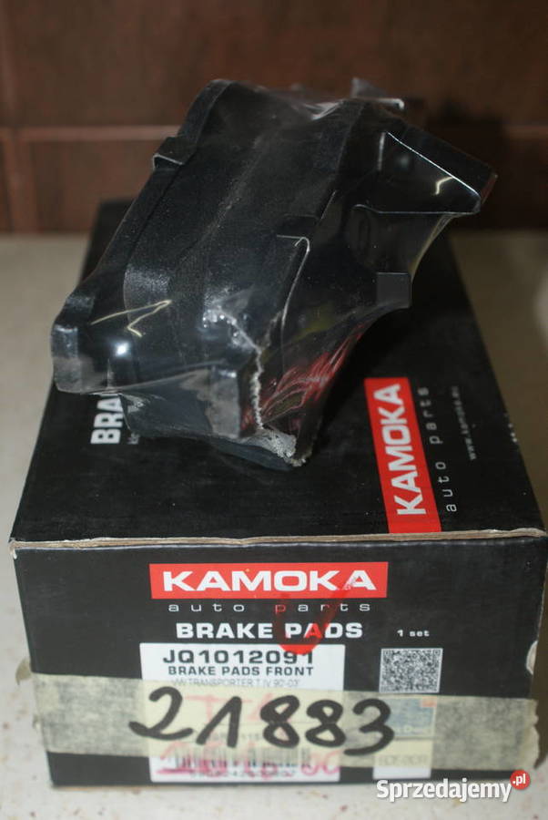 JQ1012091 KAMOKA KLOCKI HAMULC VW T4 95 Zestaw osobowe Białobrzegi