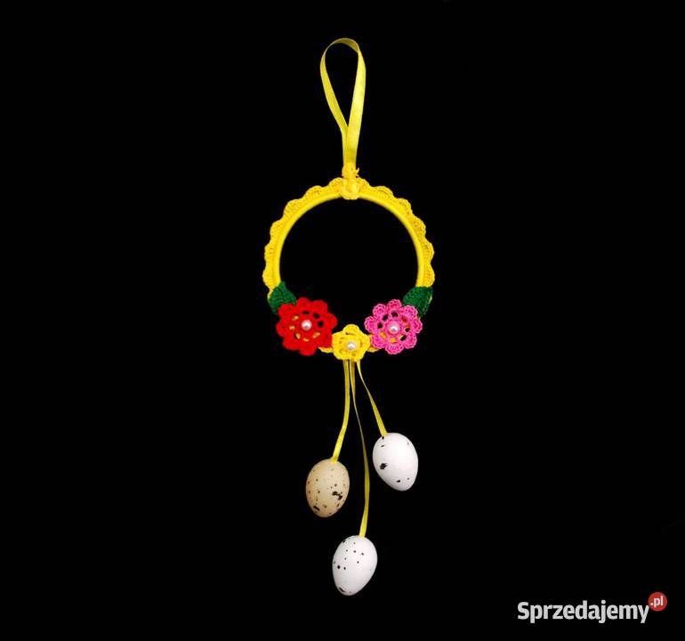 Zawieszka ozdoba na okno szydełkowa 25x8 Z146 Kluczbork sprzedam