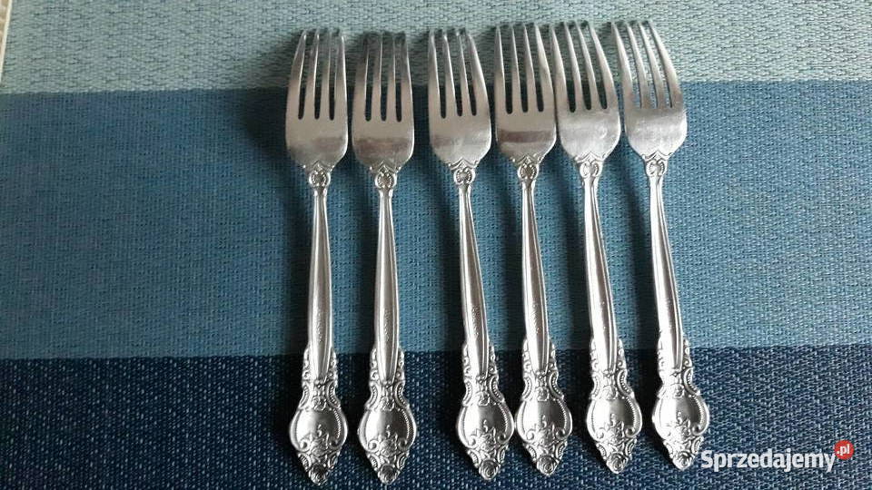 Widelce plateryposrebrzane 6Sprzedam Aleksandrów Łódzki