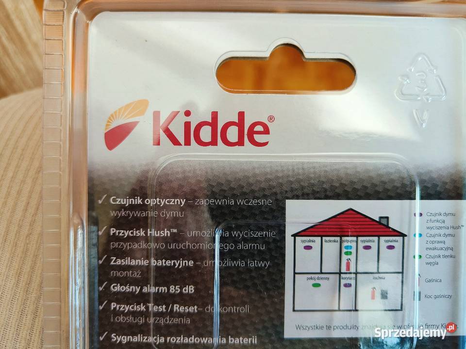 Czujnik dymu optyczny Kidde Zawory sprzedam