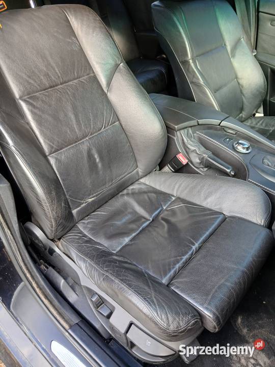 FOTELE KANAPA BMW E60 M PAKIET KOMPLET osobowe Fotele i kanapy Strzyżewice sprzedam