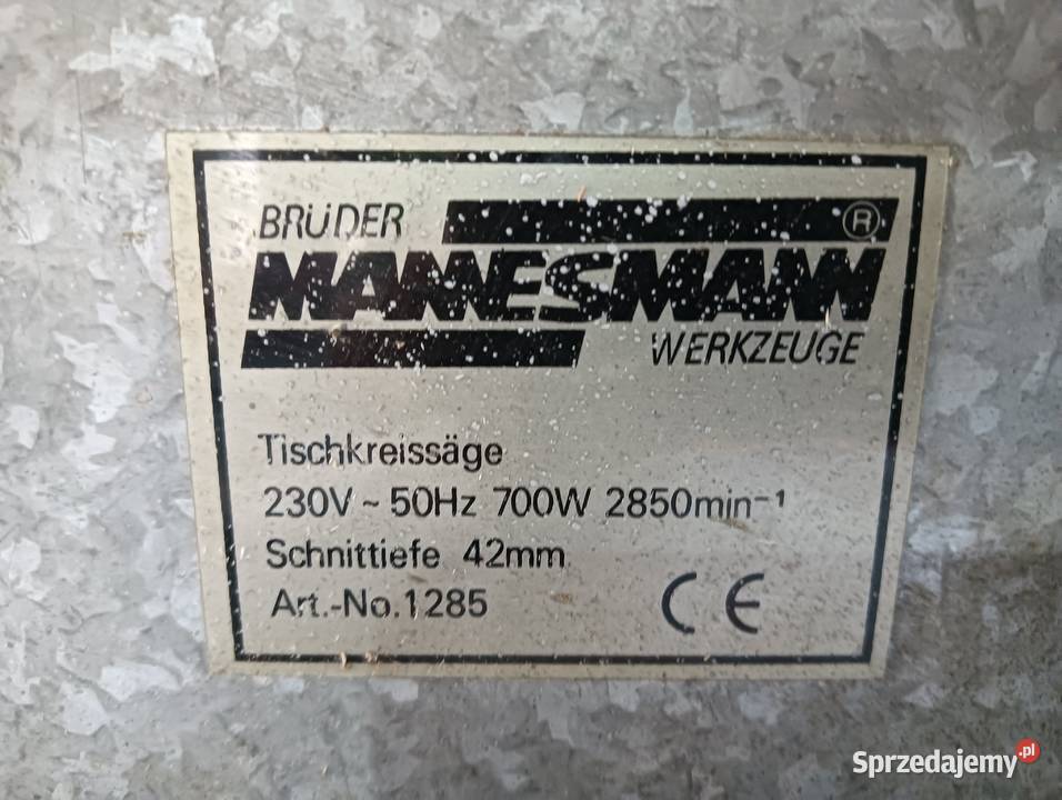 Piła stołowa GERMANY 700W 230V pilarka piłka Wałbrzych