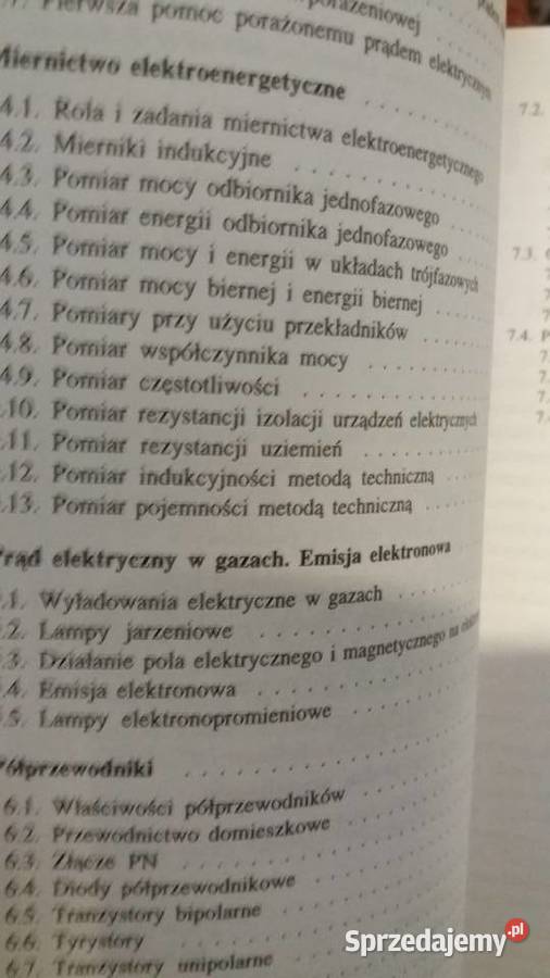 podstawy elektrotechniki książka Warszawa sprzedam
