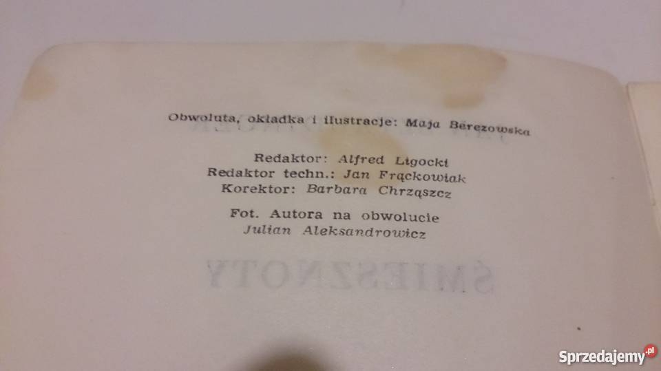 Jan Sztaudynger Śmiesznoty Książka Rogoźnik
