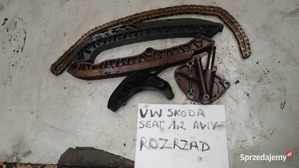 VW SEAT SKODA 12 6V AWY rozrząd łańcuch ślizgi Kielce