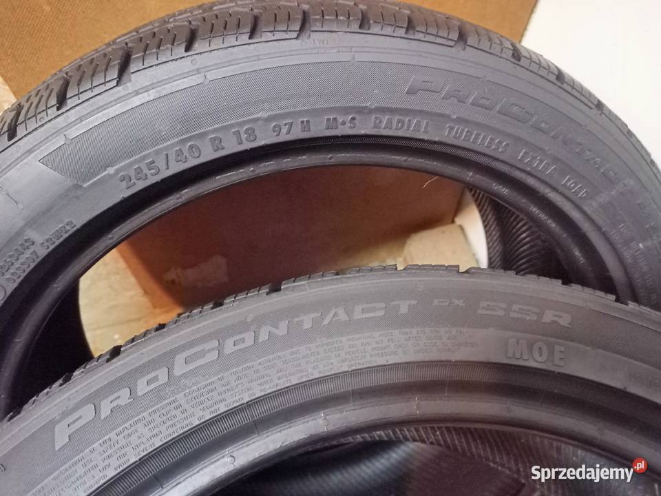 Opony24540R18run flat zima 18cale Krosno