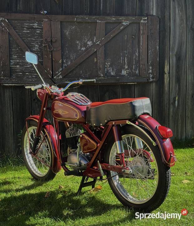 WSK 125 M06 1956 Ikona polskiej motoryzacji Nie lubelskie Lublin