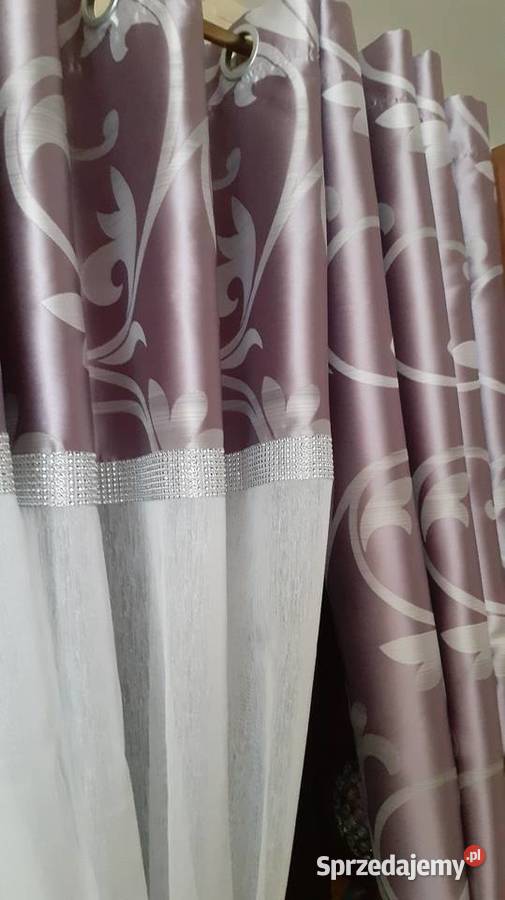 Zasłony z firanami na przelotkach mazowieckie Mława