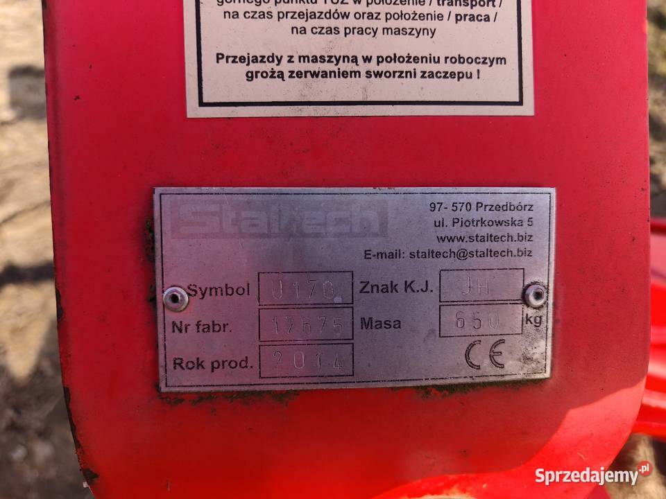 Pługi Staltech 4 skibowe Kałuszyn