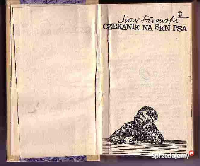 4972 CZEKANIE NA SEN PSA JERZY FICOWSKI Proza i poezja Czyrna sprzedam