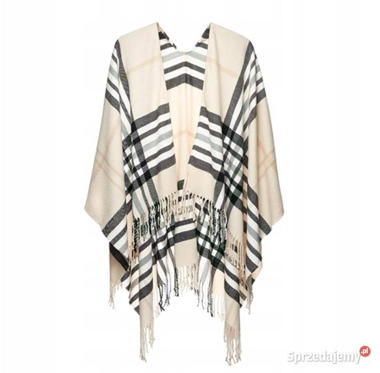 Narzutka szal w kratkę Wrocław