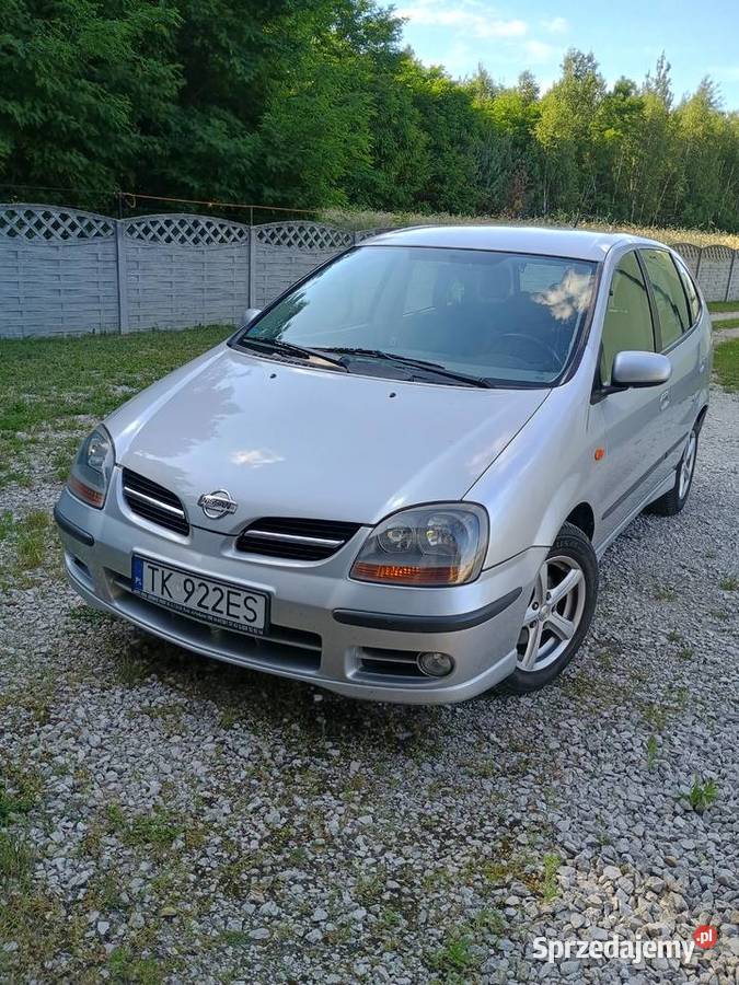 Piękny Nissan Almera Tino 22TDI zadbany bez rdzy elektryczne szyby łódzkie Soczówki sprzedam