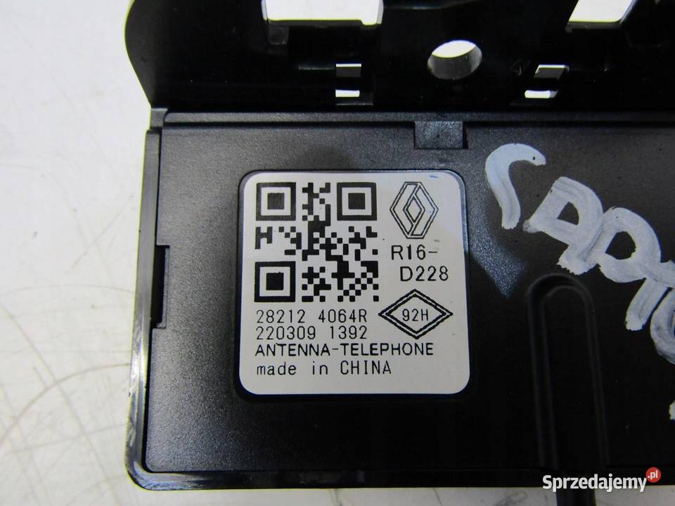 ANTENA RADIO GPS RENAULT CAPTUR II 28212406R lubelskie