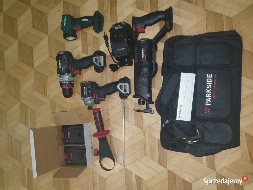 zestaw narzędzi akumulatorowych 20 V z 2 Siedlce