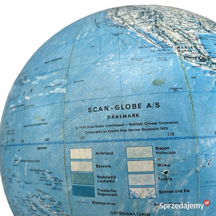 Lampa globus podświetlany Scan Globe Dania lata sprzedam