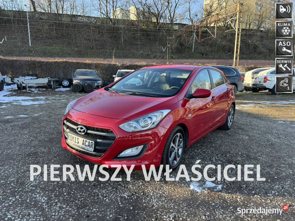 Hyundai i30 LIFTING-1.4i-101km-Serwisowany-Klima-PDC-Dzienne LED-Tempomat-…