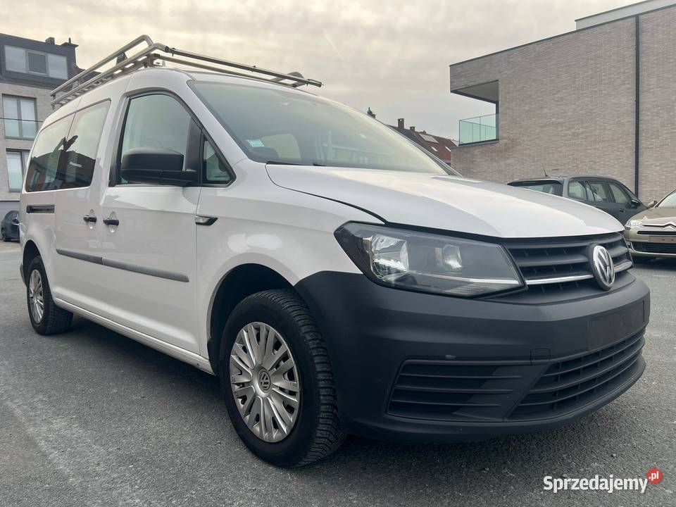 Volkswagen Caddy Maxi 20tdi 5osobowe 2017r podlaskie Ciechanowiec