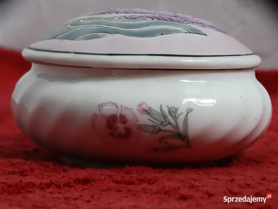 Porcelanowa puzderka AYNSLEY Wild Tudor Fine Biłgoraj