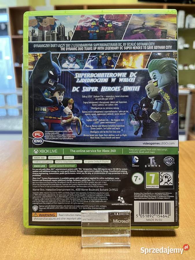 LEGO Batman 2 DC Super Heroes Xbox 360 pudełkowa