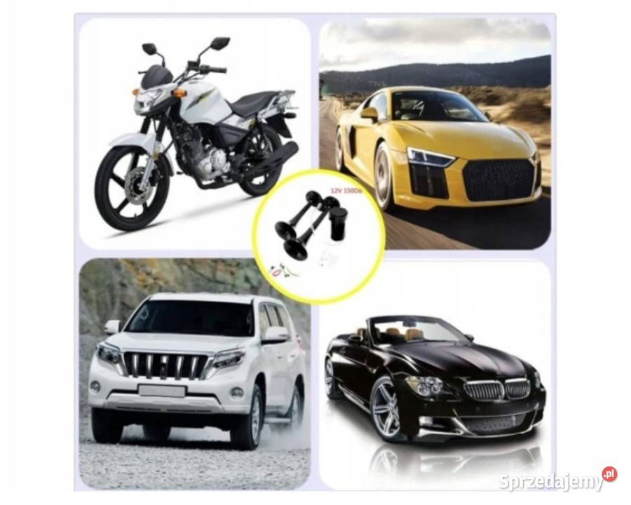 Klakson sygnał dzwiekowy fanfara do motocykla śląskie Sosnowiec