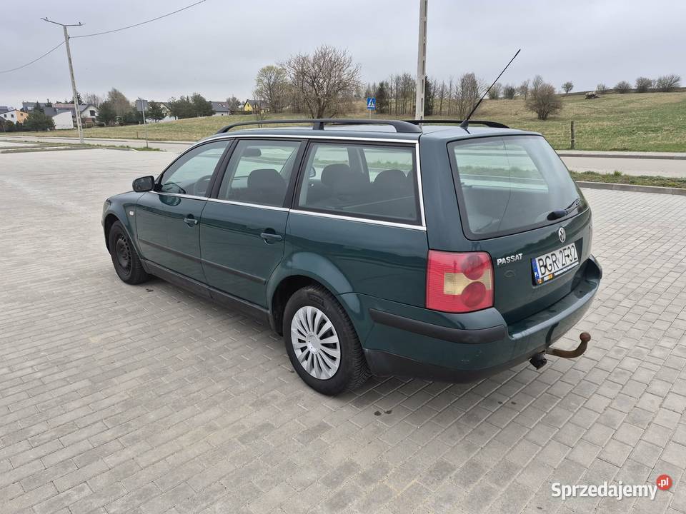 VW PASSAT ładny z hakiem 2003r nieuszkodzony Grajewo