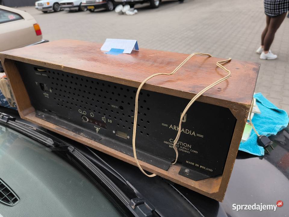 Radio Unitra Arkadia lampowe 1964r śląskie