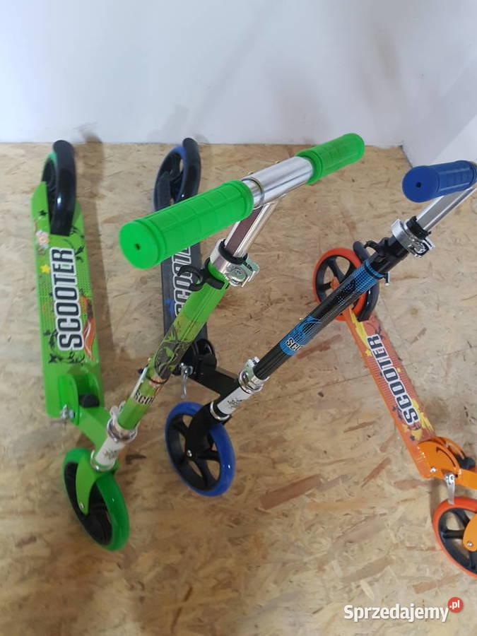 SKŁADANA Hulajnoga SCOOTER 100 duże koła wielkopolskie