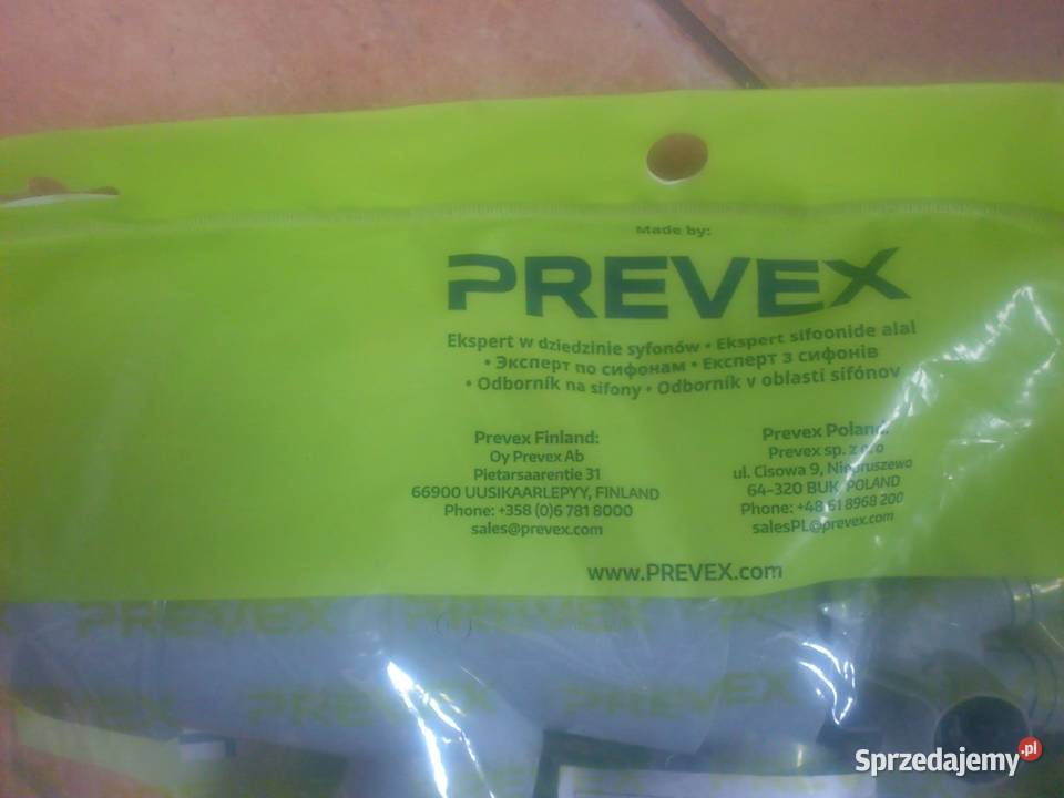 Syfon FLEXLOC zlewozmywakowy 2 komorowy PREVEX Łódź