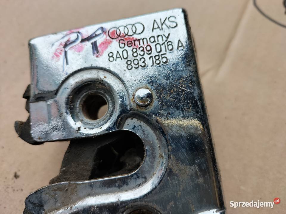 Audi 80 B4 8A0839016A ZAMEK DRZWI PRAWY TYŁ lubelskie Kamień-Kolonia