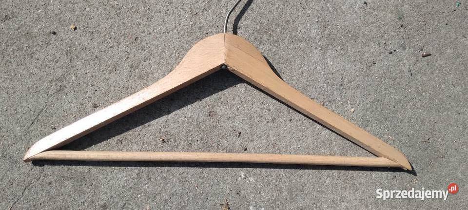 Drewniany wieszak PRL sprzedam