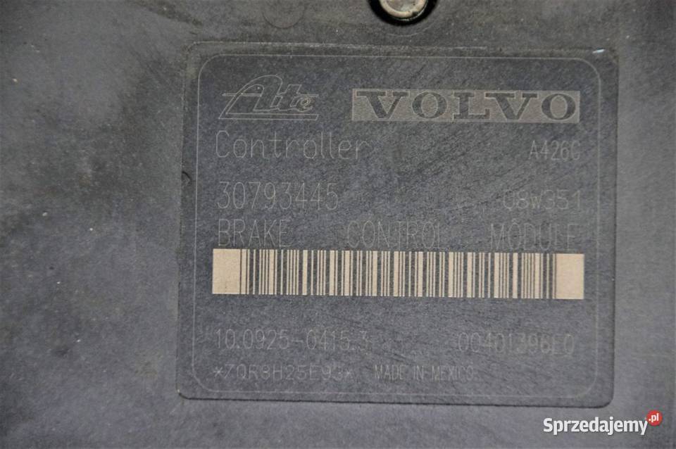 POMPA ABS HAMULCOWA VOLVO S60 30793445 30793444 osobowe