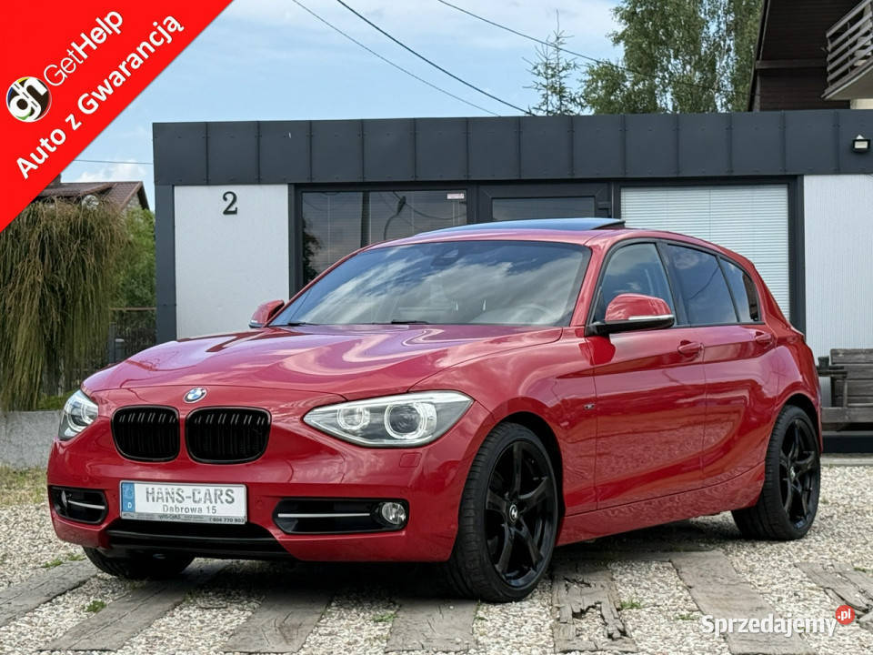 BMW 116 bixenonsportalunaviszybersuper stannowy ABS Dąbrowa sprzedam
