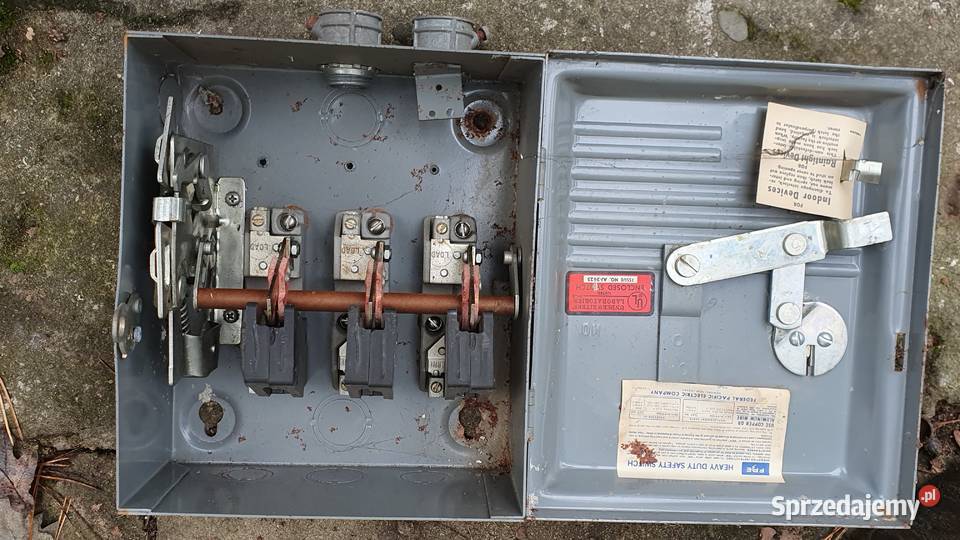 Stary Amerykański rozłącznik włącznik Warszawa