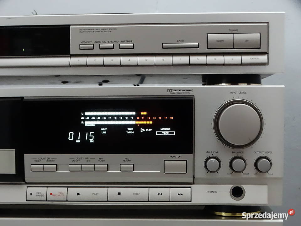 Wieża Stereo DENON Gold Zestaw Vintage PMA520 lubelskie Biłgoraj