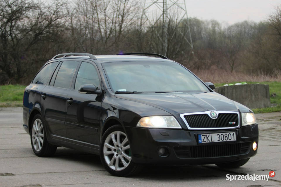 koda Octavia 2007r 20 TDI RS 170 Skóry ALUSY Hak Nysa