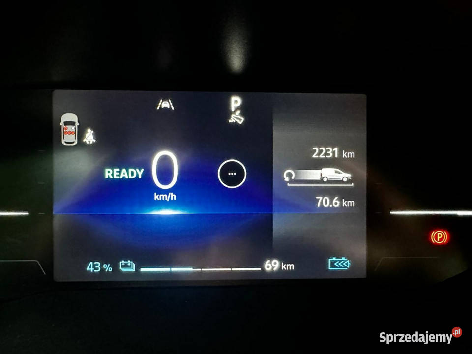 Renault Kangoo Renault Kangoo ETech grudzień automatyczna