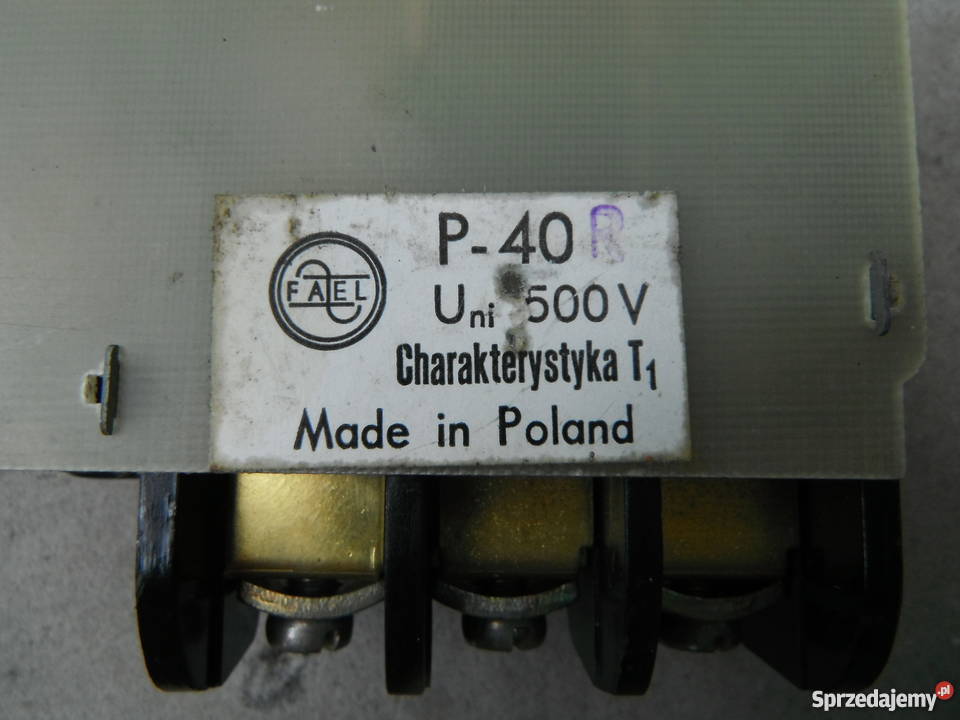 Termik Przekaźnik termiczny P40 Fael zakres Chlewiska