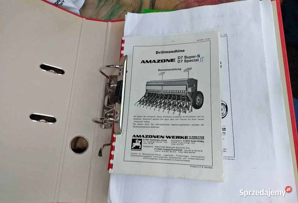 Amazone D7 SPECIAL ll 3m Kraśniczyn