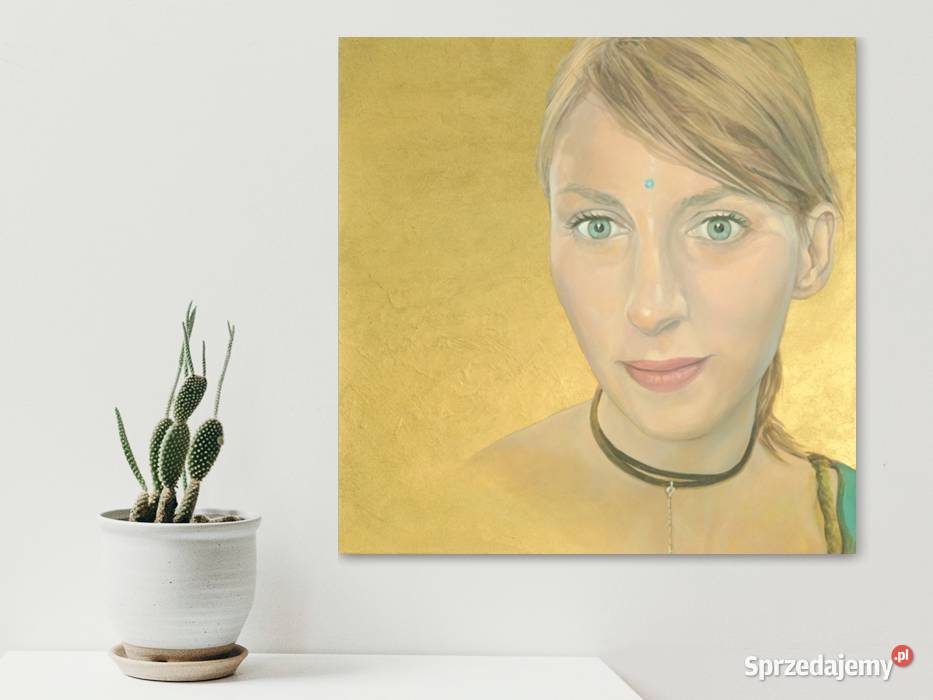 Obraz 70x70 obraz akrylowy płótno Portret Dom i Ogród Szczecin